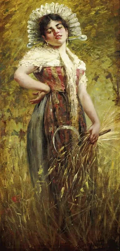 Джованна Контадина by Эгисто Ланчеротто — digital art print download