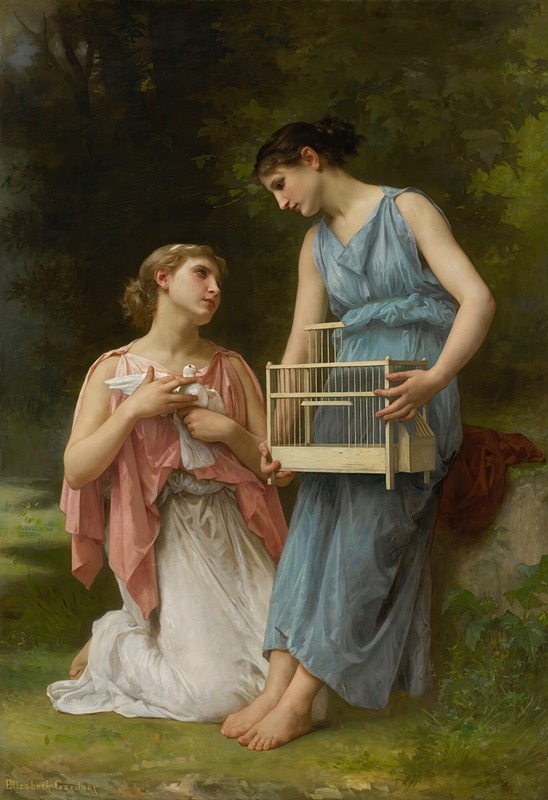 La Captive by Elizabeth Jane Gardner Bouguereau — digital art print download
