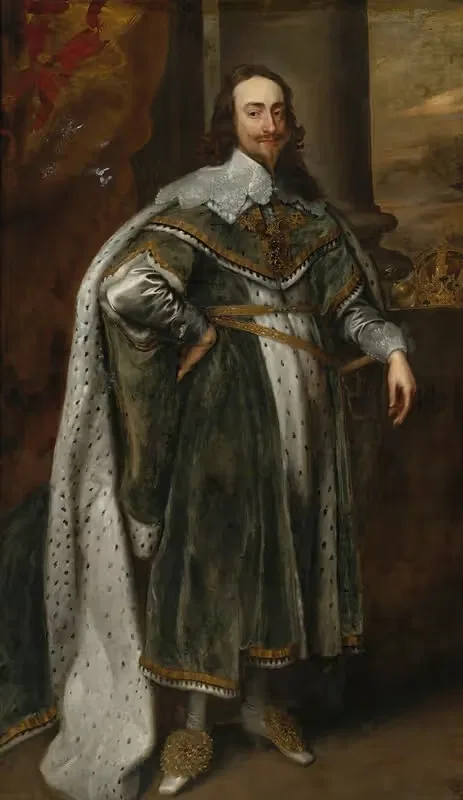 Portrait Of Charles I — Follower of Anthony van Dyck