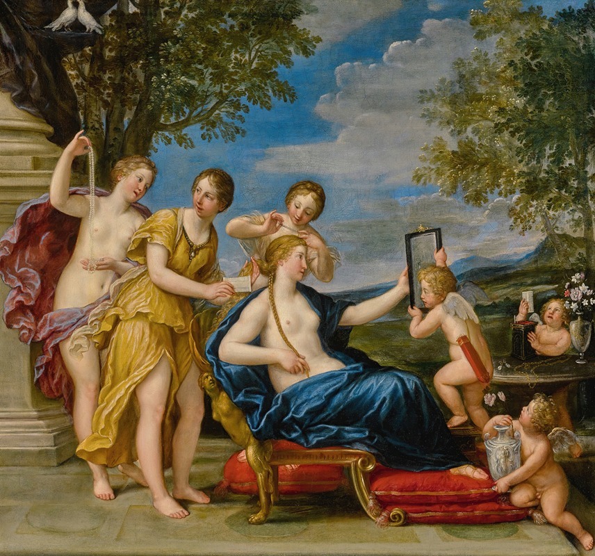 Toilet Of Venus — Francesco Albani