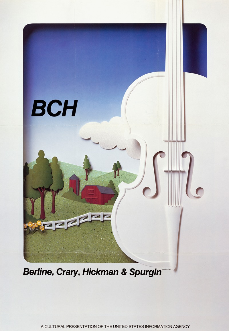 BCH: Berline, Crary, Hickman & Spurgin by Агентство информации США — digital art print download