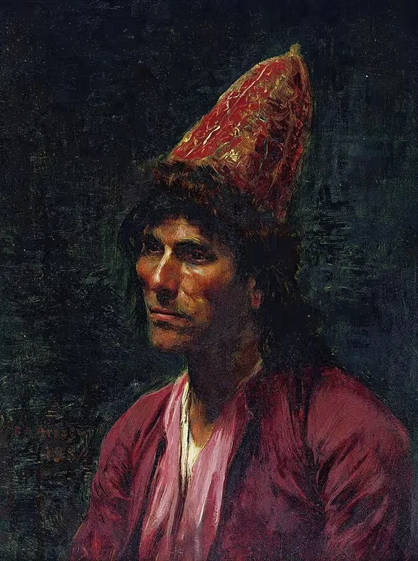 Portrait Of A Man — Frederick Arthur Bridgman