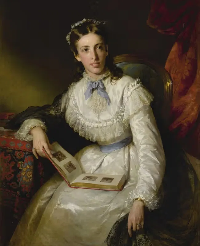 Baroness Wilhelmine Von Mylius — Friedrich von Amerling