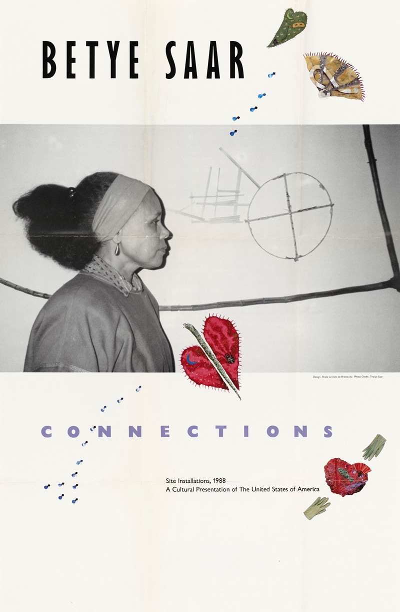 Betye Saar. Site Installations, 1988. by Агентство информации США — digital art print download