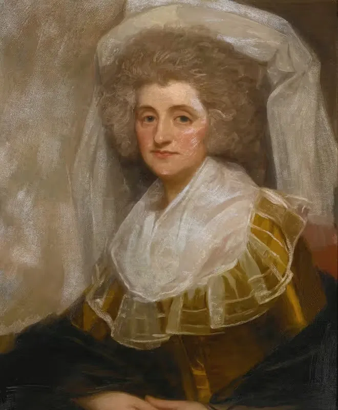 Portrait Of Mrs. Francis Ingram — George Romney