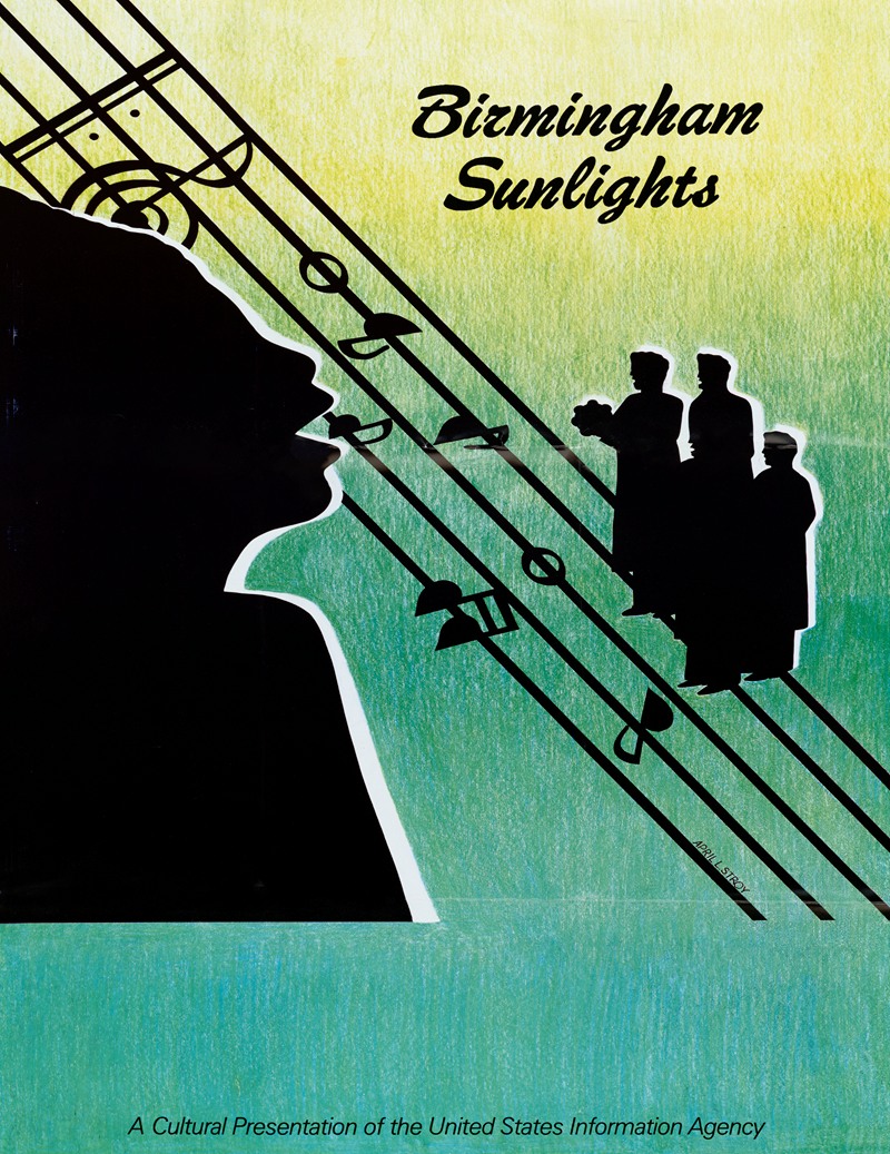 Birmingham Sunlights by Агентство информации США — digital art print download