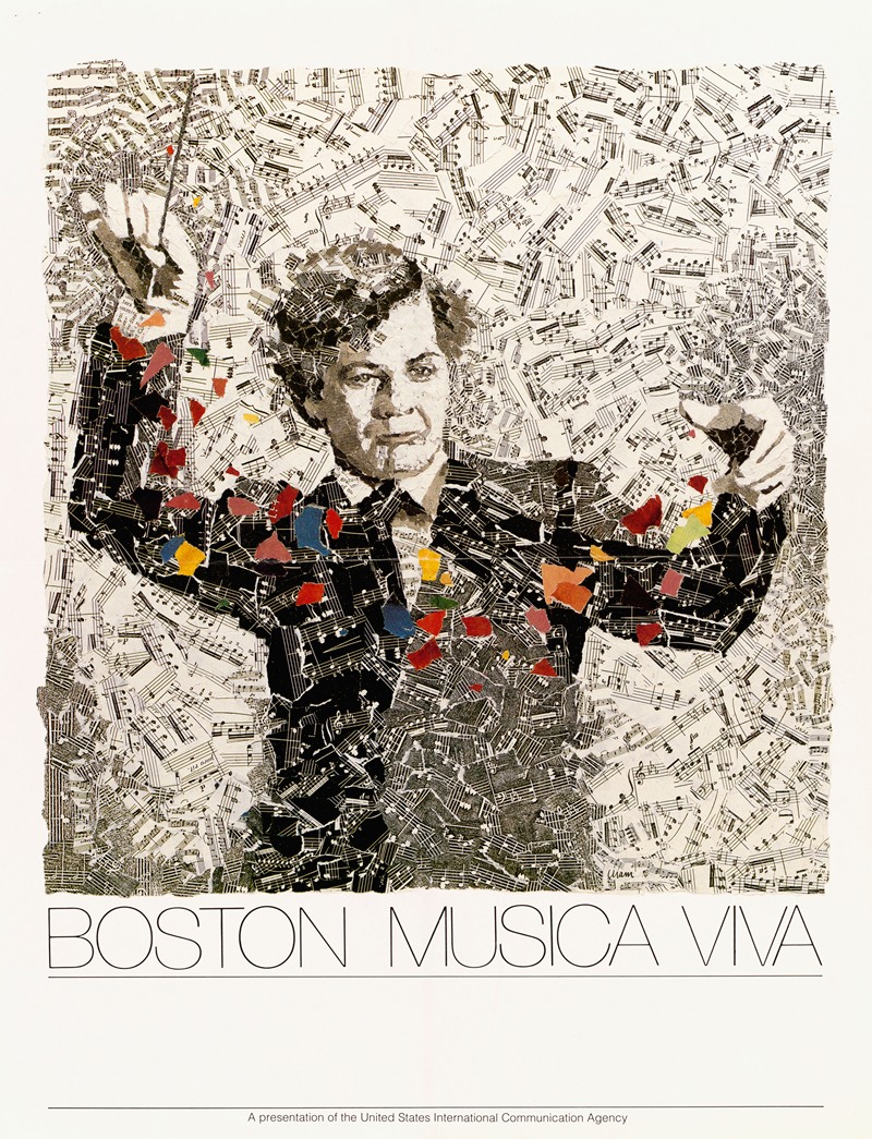 Boston Musica Viva. by Агентство информации США — digital art print download