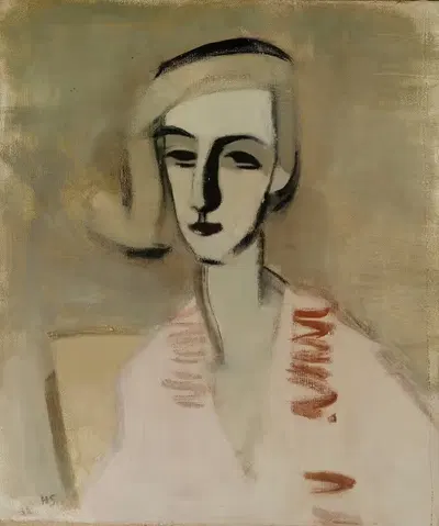 The Teacher by Helene Schjerfbeck, 1933 — digital art print download