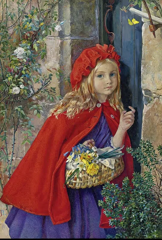 Красная шапочка by Изабель Нафтел — digital art print download