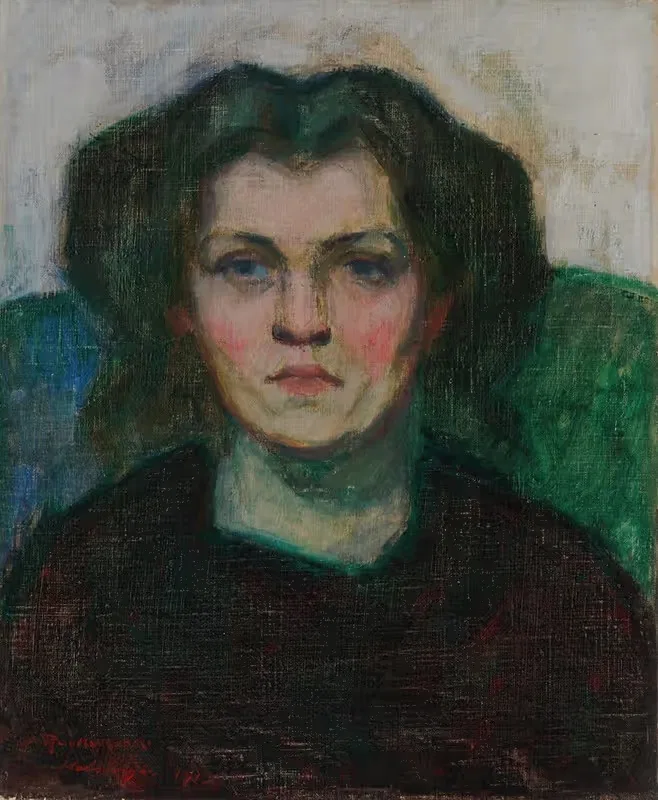 Женщина by Ялмари Руококоски, 1913 — digital art print download