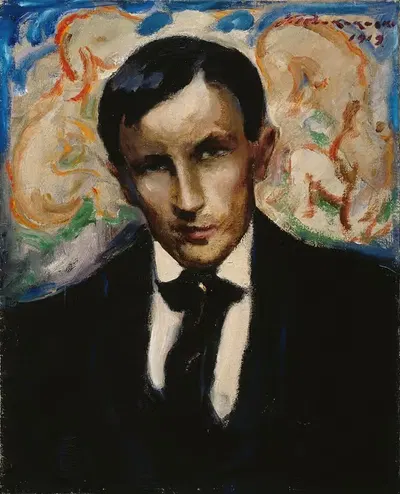Портрет Тико Саллина by Ялмари Руококоски, 1919 — digital art print download