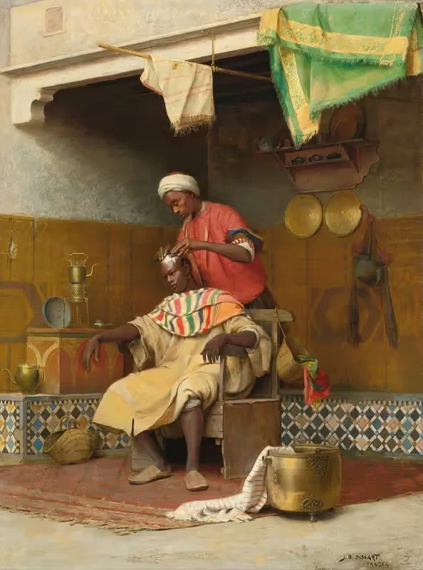 The Barber Shop, Tangiers — Jean Discart