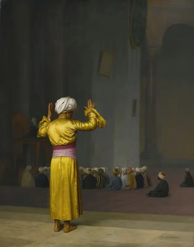 Prière Dans La Mosquée by Jean-Léon Gérôme — digital art print download