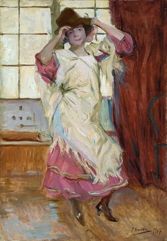 Ла Бильбайнита by Хоакин Соролья, 1917 — digital art print download