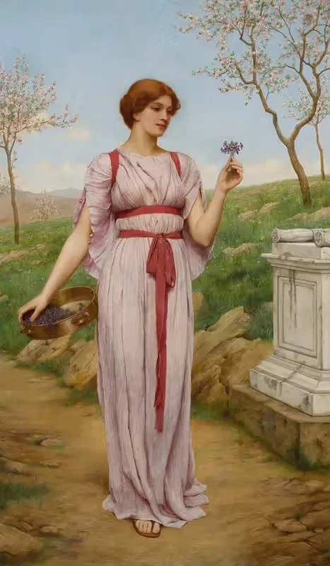 Букет by Джон Уильям Годвард, 1900 — digital art print download