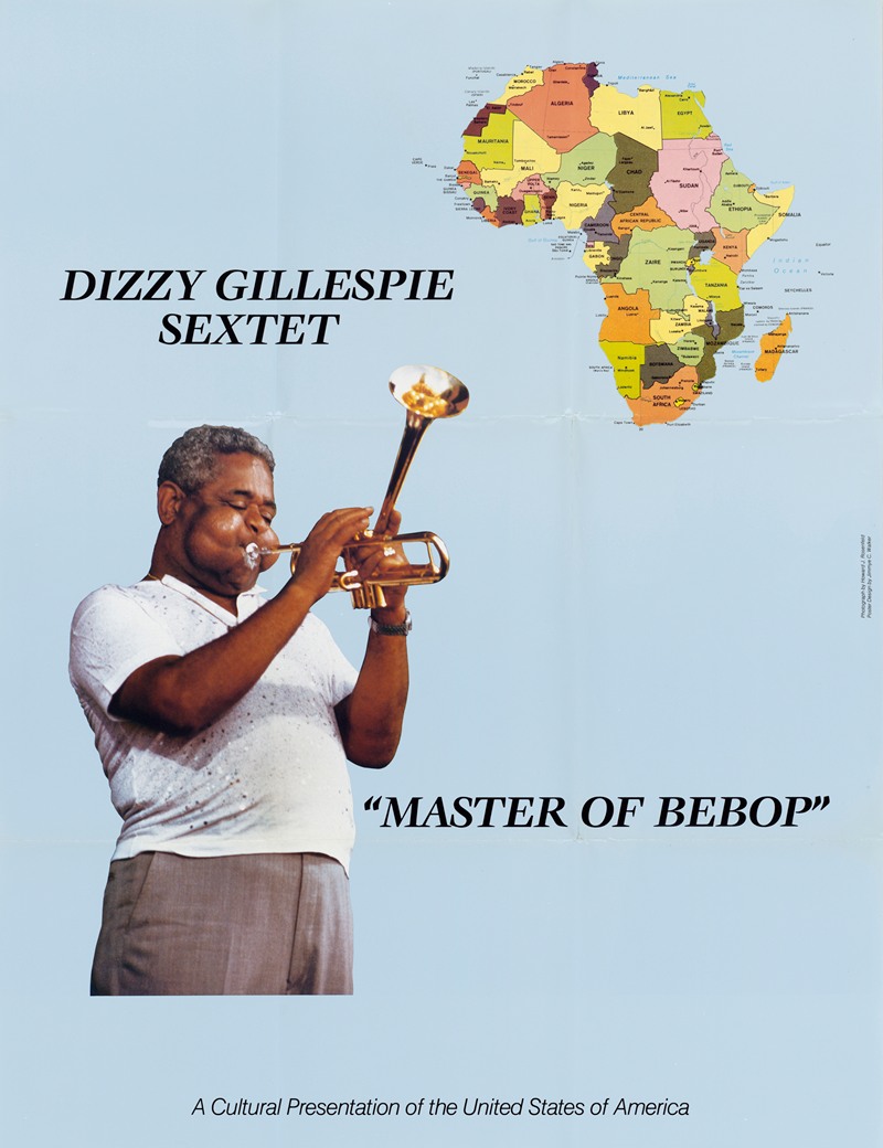 Dizzy Gillespie Sextet by Агентство информации США — digital art print download