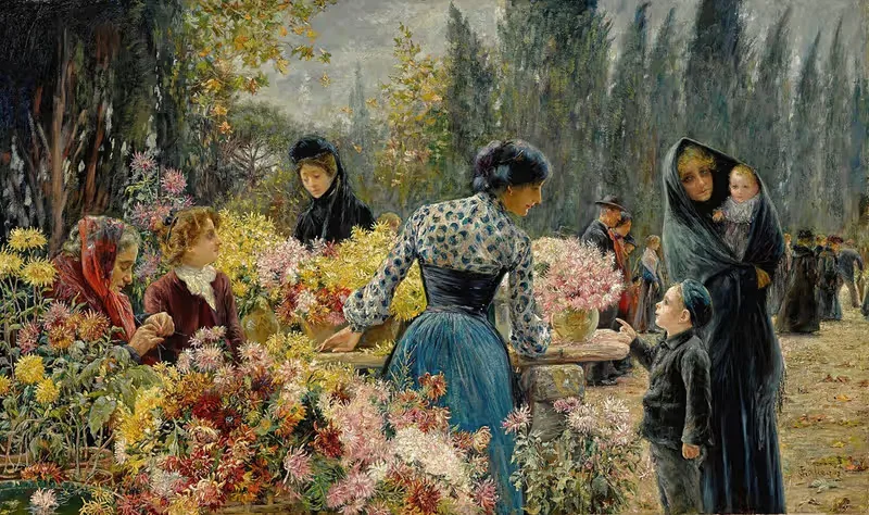 День всех душ в Риме by Хосе Гальегос и Арноса — digital art print download