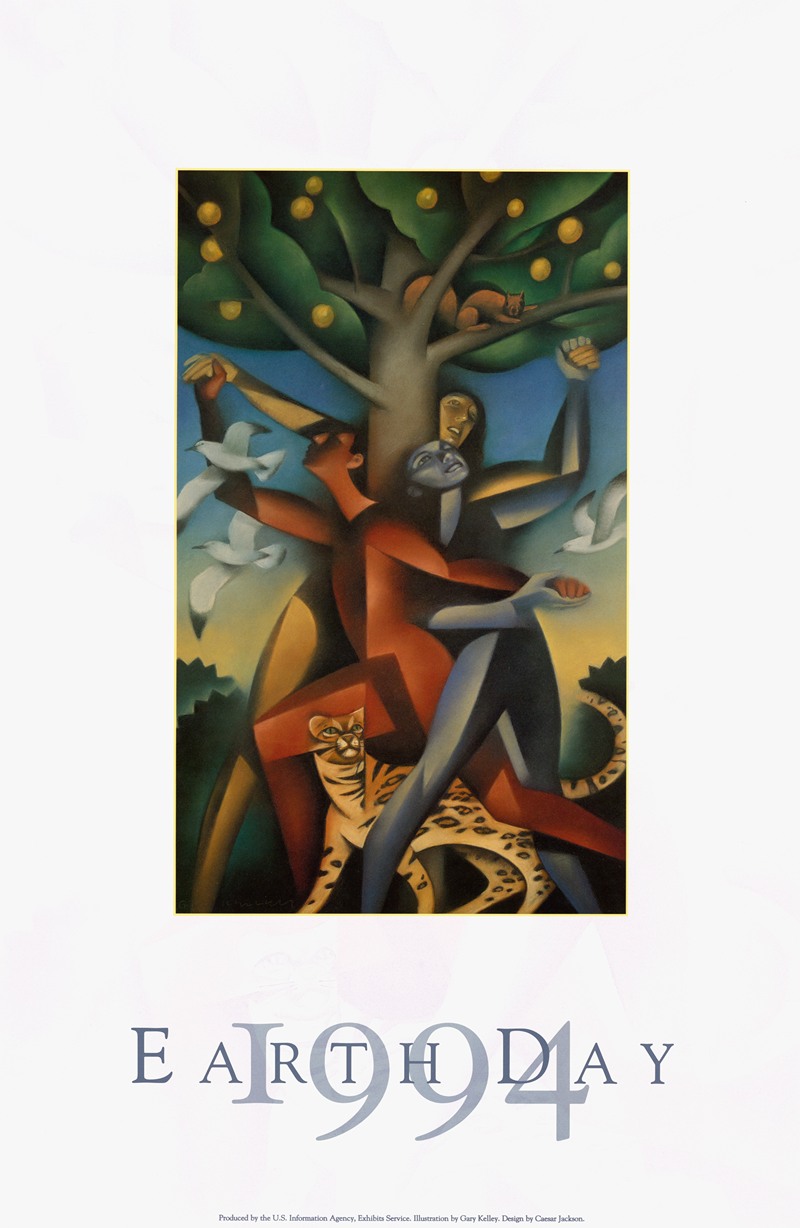 Earth Day 1994 by Агентство информации США — digital art print download