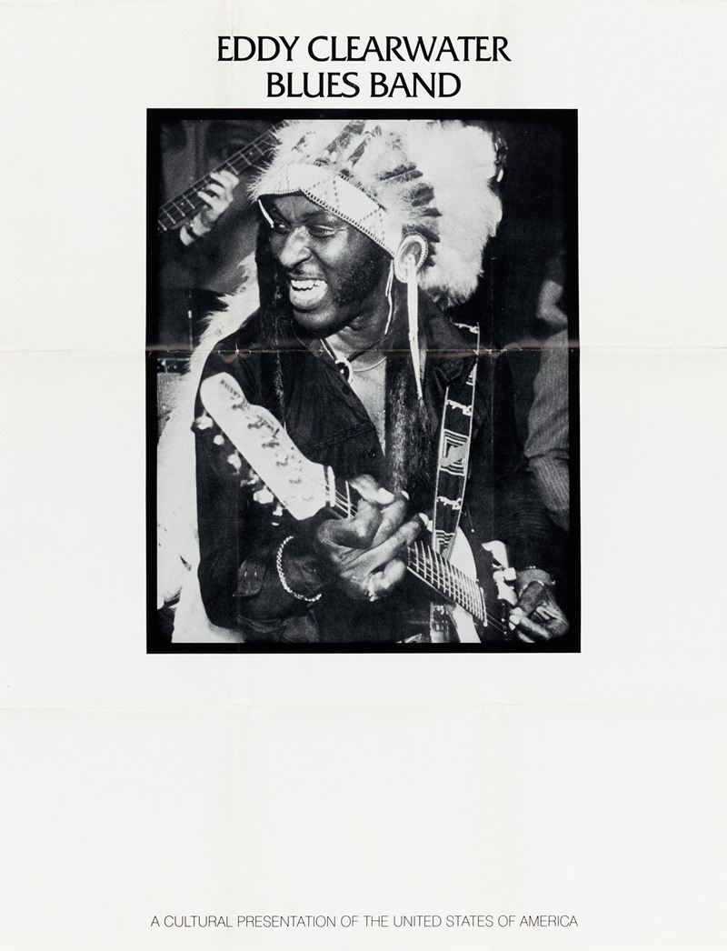 EDDY CLEARWATER BLUES BAND by Агентство информации США — digital art print download