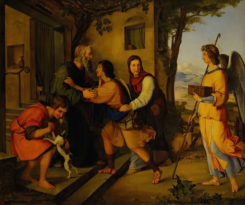 The Return Of Tobias — Moritz Daniel Oppenheim