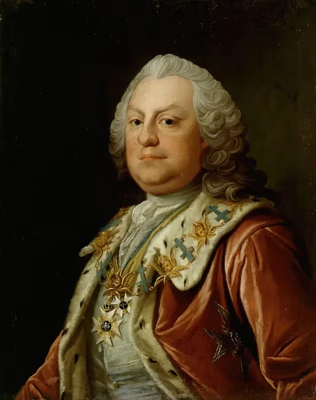 Барон Нильс Пальмстьерна by Улоф Арениус, 1766 — digital art print download