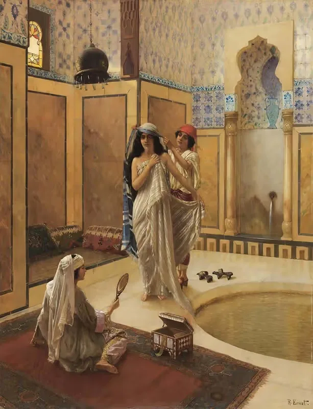 После ванны by Рудольф Эрнст — digital art print download