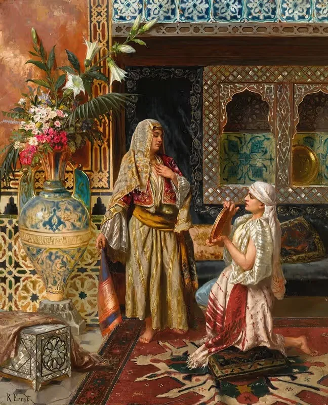 The favourite by Rudolf Ernst — digital art print download