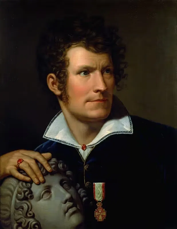 Portrait Of Thorvaldsen — Rudolph Suhrlandt