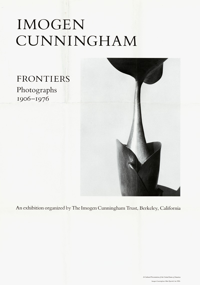 Imogen Cunningham. Frontiers. Photographs 1906-1976 — U.S. Information Agency