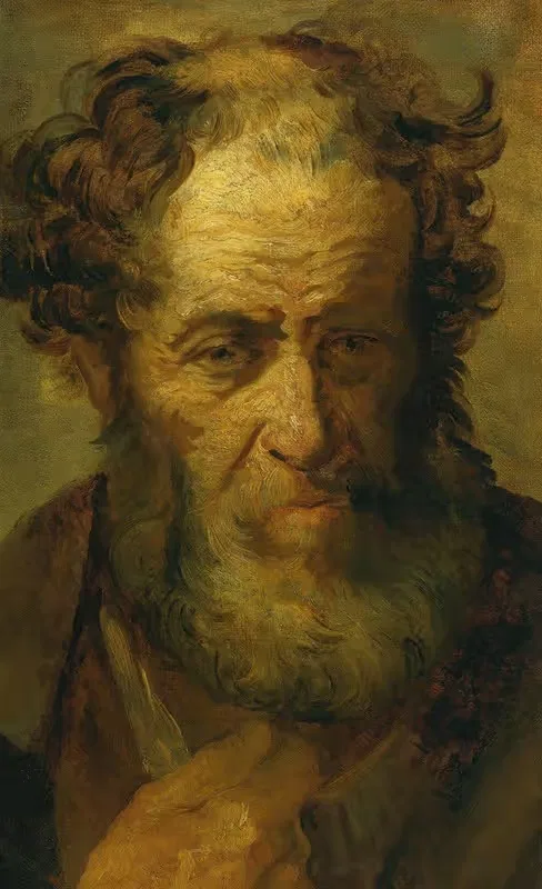 Portrait De Vieillard by Théodore Géricault — digital art print download