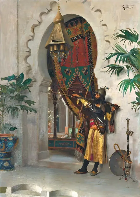 Сторож by Теодорос Ралли, 1879 — digital art print download