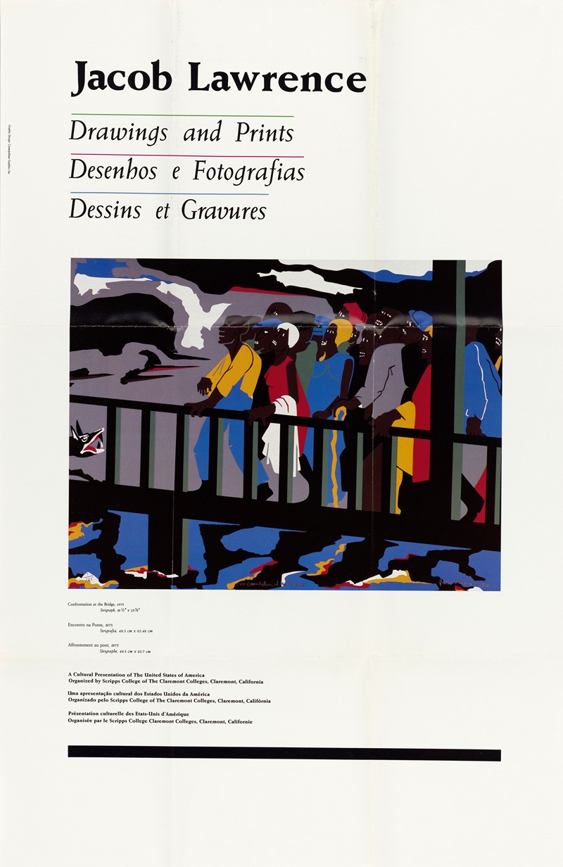 Jacob Lawrence: Drawings and Prints by Агентство информации США — digital art print download