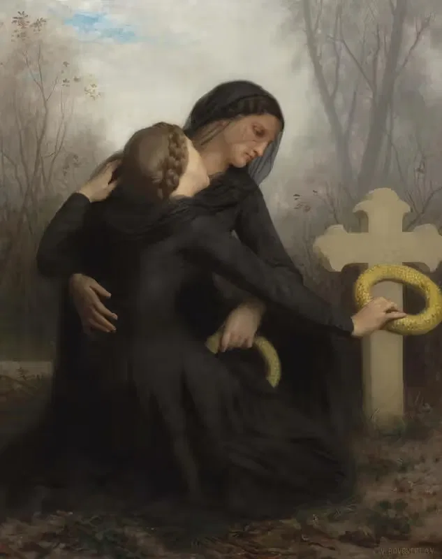 Le Jour Des Morts — William Bouguereau