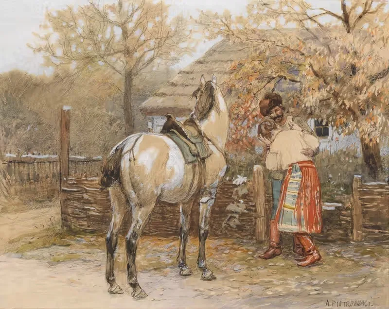 Прощание by Антоний Пиотровский — digital art print download