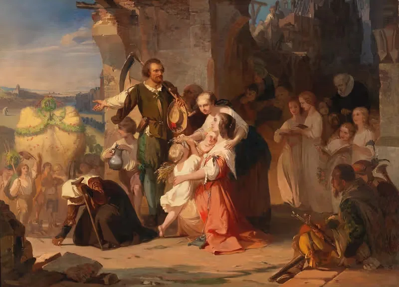 The First Harvest After the Thirty Years’ War — August von Kreling