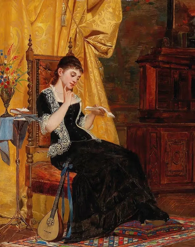 The Letter by Carl Zewy — digital art print download