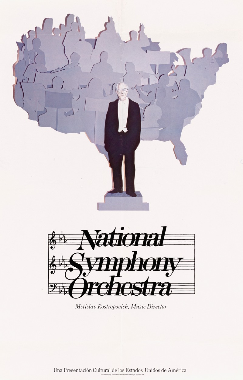 National Symphony Orchestra by Агентство информации США — digital art print download