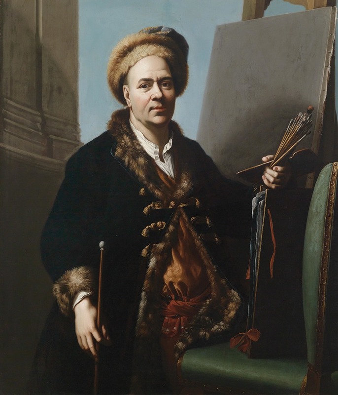 Selfportrait by Jacob van Schuppen — digital art print download