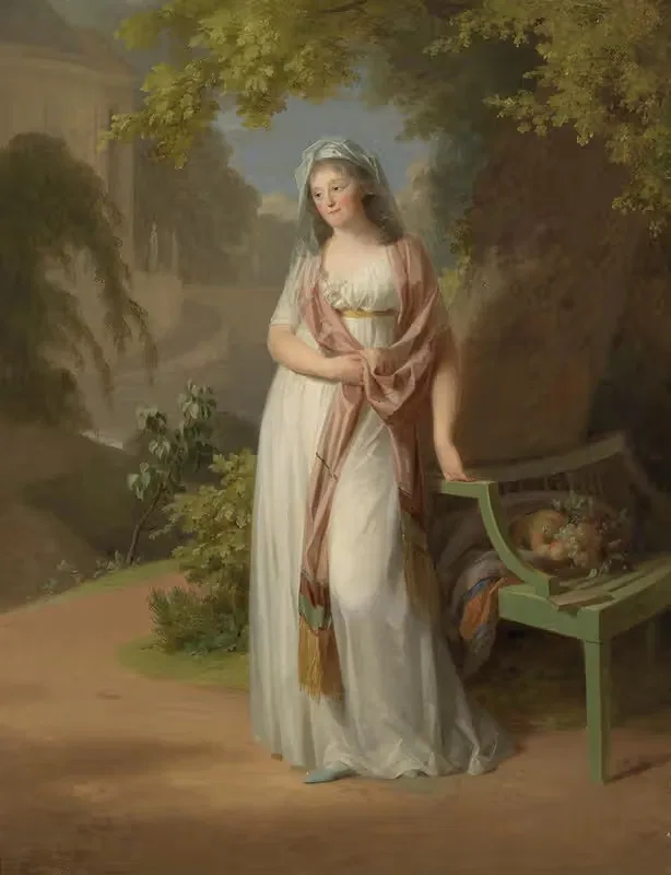 Luise von Brandenburg-Schwedt — Johann Friedrich August Tischbein