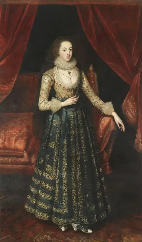 Portrait of a Lady — Robert Peake the Elder