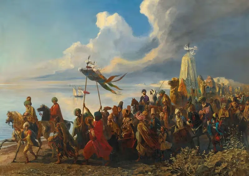 Хадж by Альфред Деоденк — digital art print download