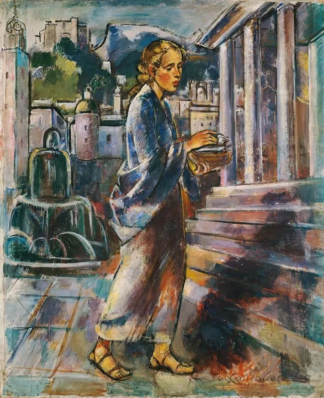 Паломничество Марии by Антон Файстауэр, 1923 — digital art print download