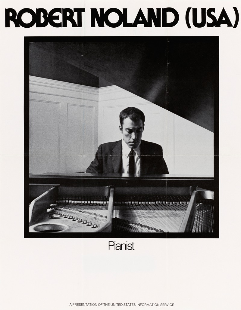 Robert Noland (USA): Pianist by Агентство информации США — digital art print download