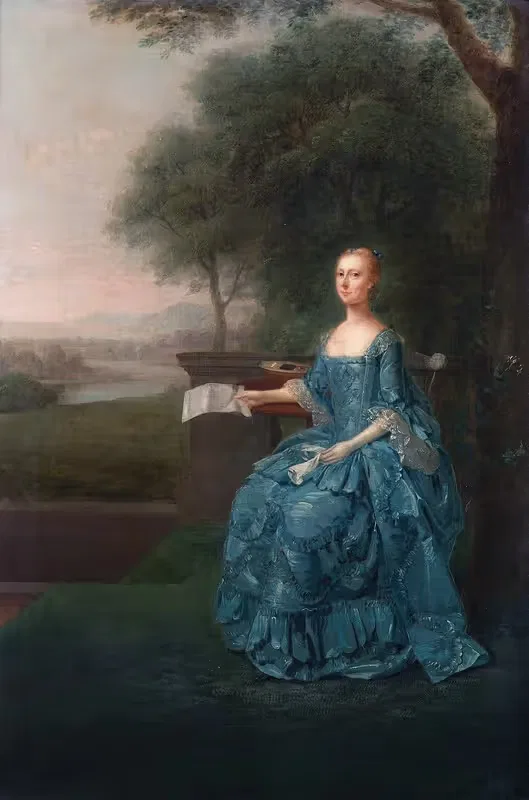 Anne Streatfeild, Née Sidney by Arthur Devis — digital art print download