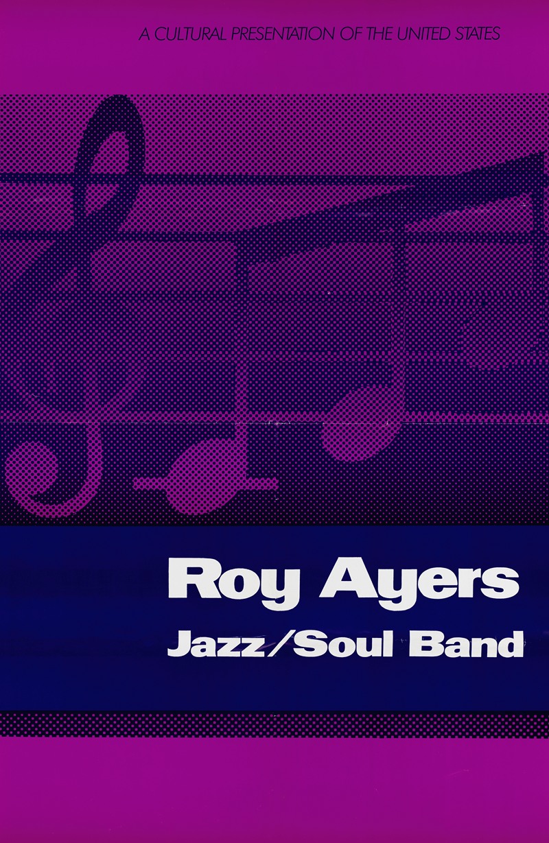 Roy Ayers Jazz:Soul Band by Агентство информации США — digital art print download