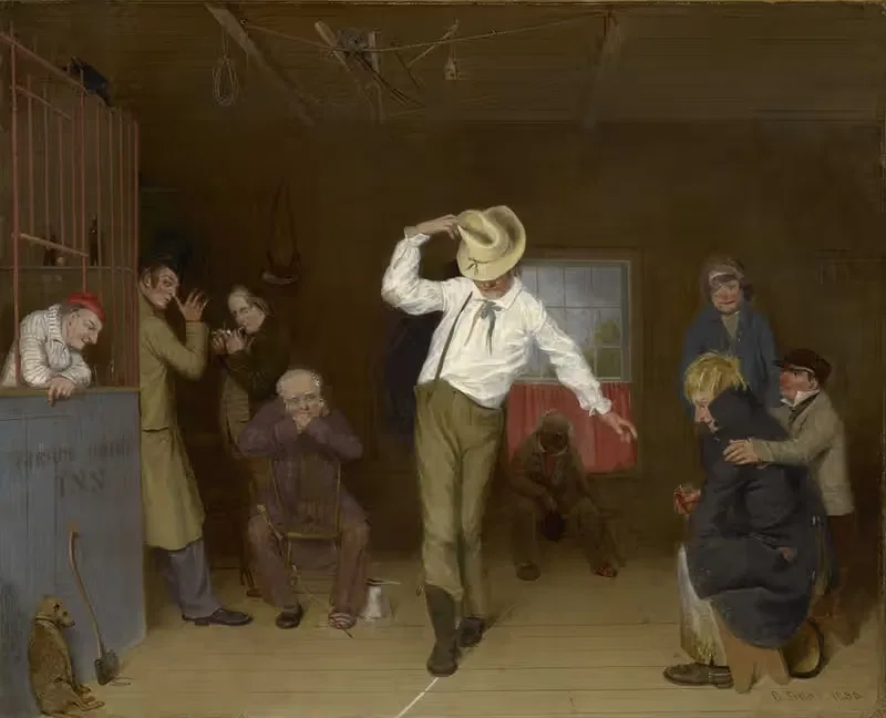 Прогулка по мелу by Чарльз Диз, 1838 — digital art print download