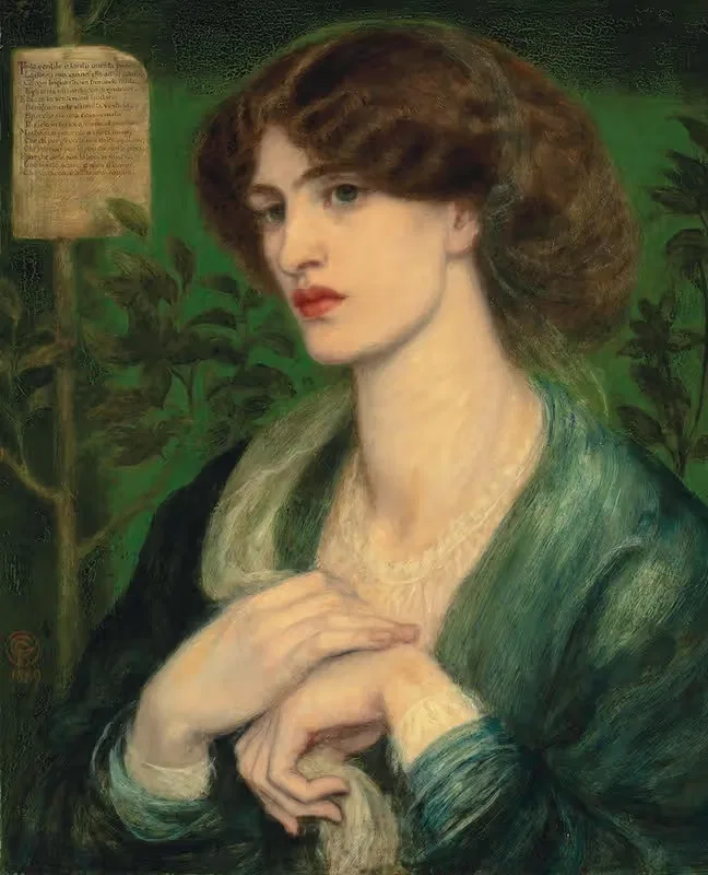 The Salutation Of Beatrice — Dante Gabriel Rossetti