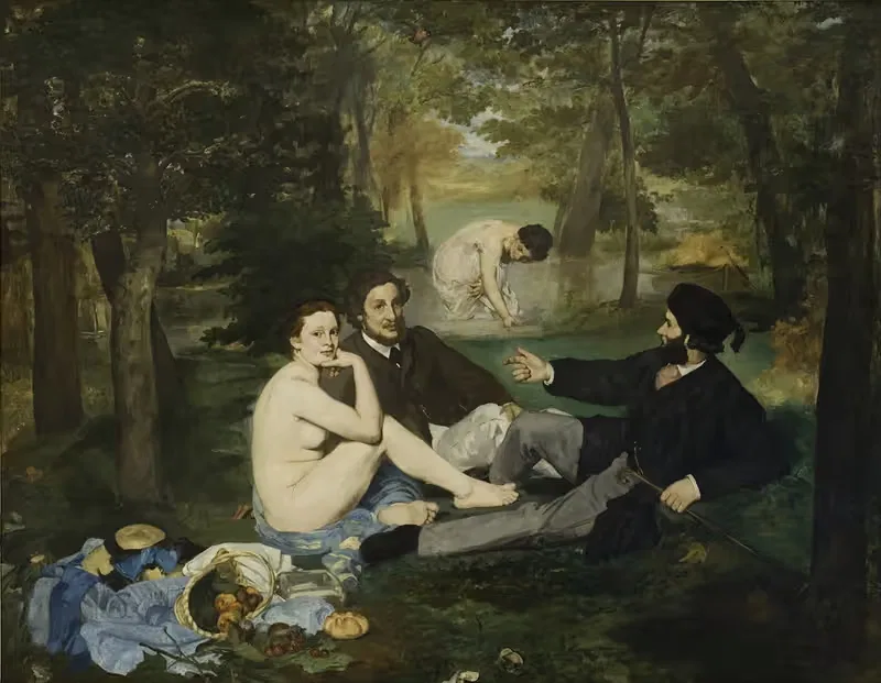 Обед на траве by Эдуар Мане, 1863 — digital art print download