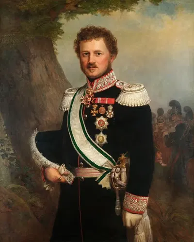 Prinz Emil Von Hessen Und Bei Rhein by Follower Of Franz Xaver Winterhalter — digital art print download