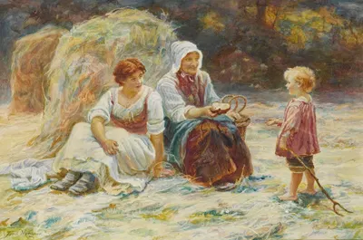 Midday Rest by Frederick Morgan — digital art print download